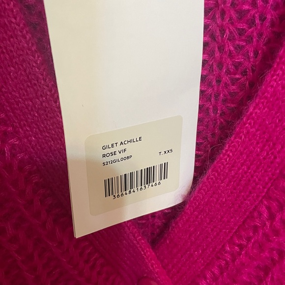 Sezane Achille Sweater Rose Vif - Picture 4 of 8